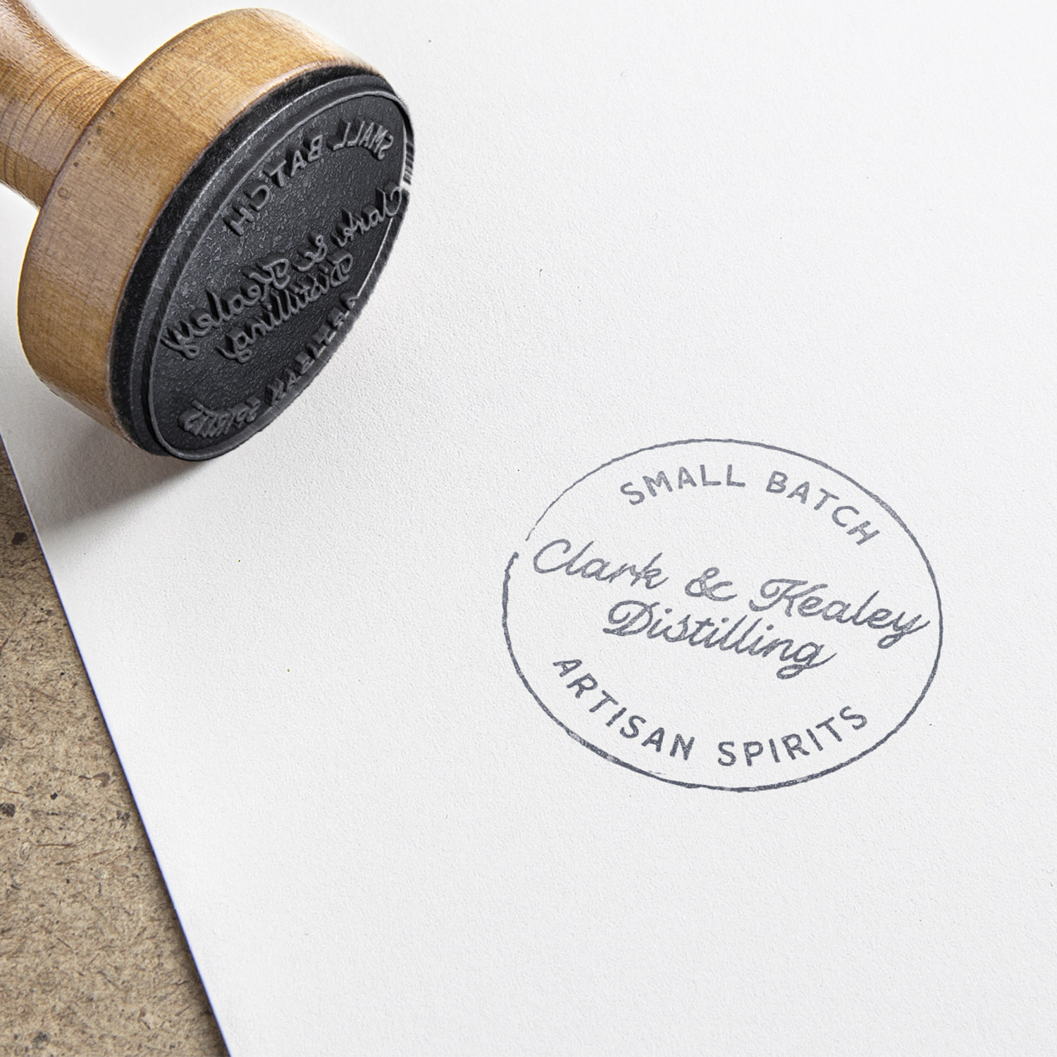 Clark and Kealey Distilling brand identity by Leysa Flores Design