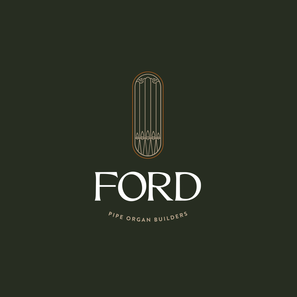 Ford Pipe Organ Builders | Brand Identity Design | Sydney Australia